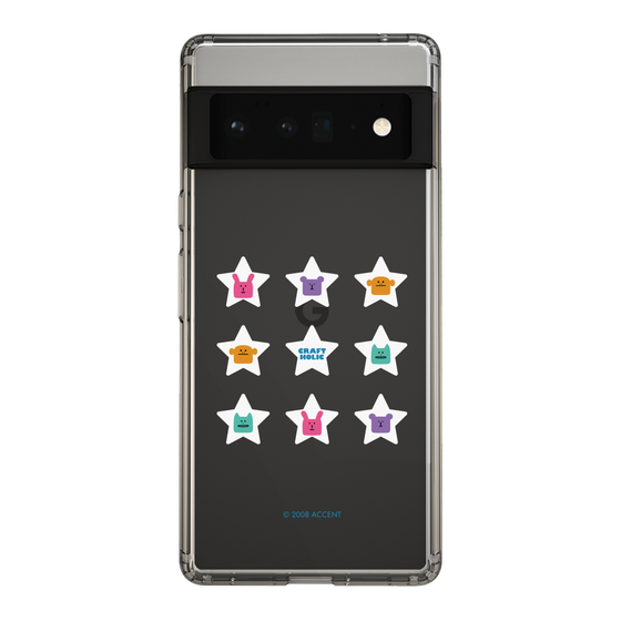 スリムプロテクションケース［ CRAFTHOLIC - Stars ］