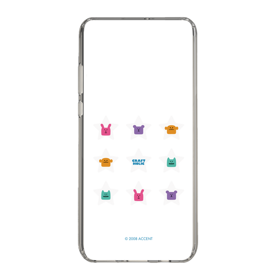 スリムプロテクションケース［ CRAFTHOLIC - Stars ］