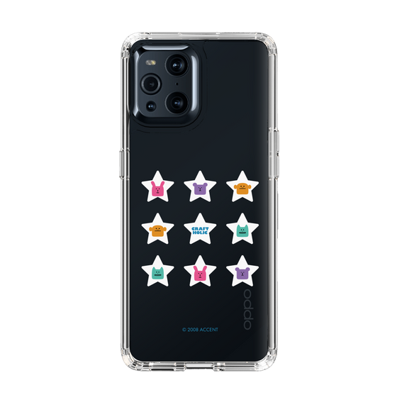 スリムプロテクションケース［ CRAFTHOLIC - Stars ］