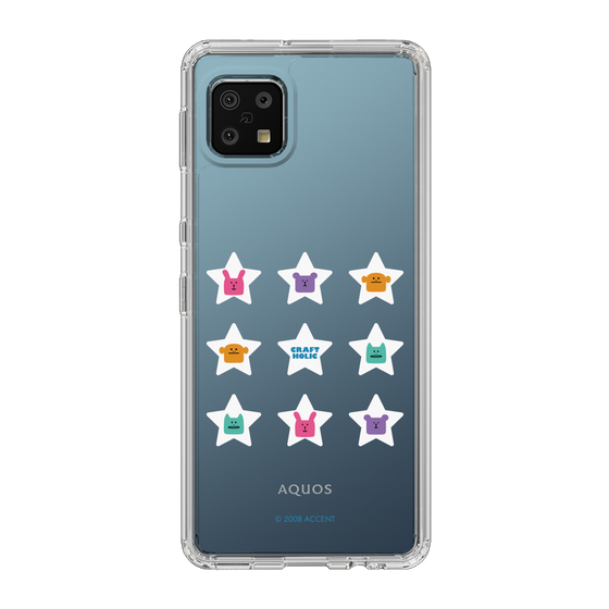 スリムプロテクションケース［ CRAFTHOLIC - Stars ］