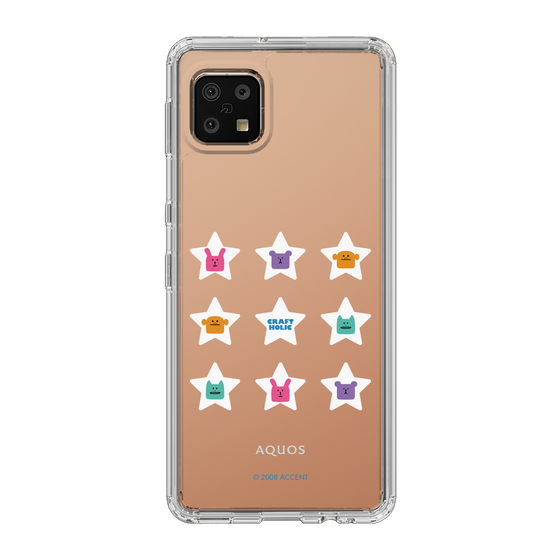 スリムプロテクションケース［ CRAFTHOLIC - Stars ］