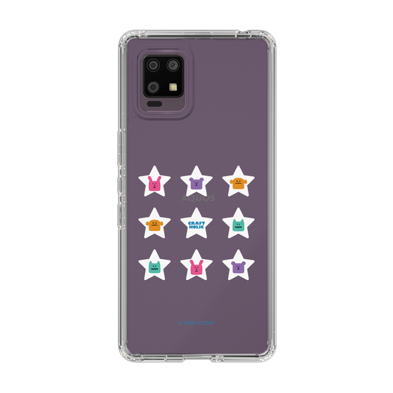 スリムプロテクションケース［ CRAFTHOLIC - Stars ］