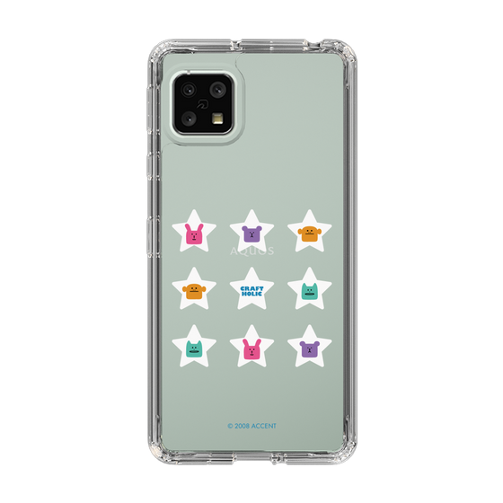 スリムプロテクションケース［ CRAFTHOLIC - Stars ］
