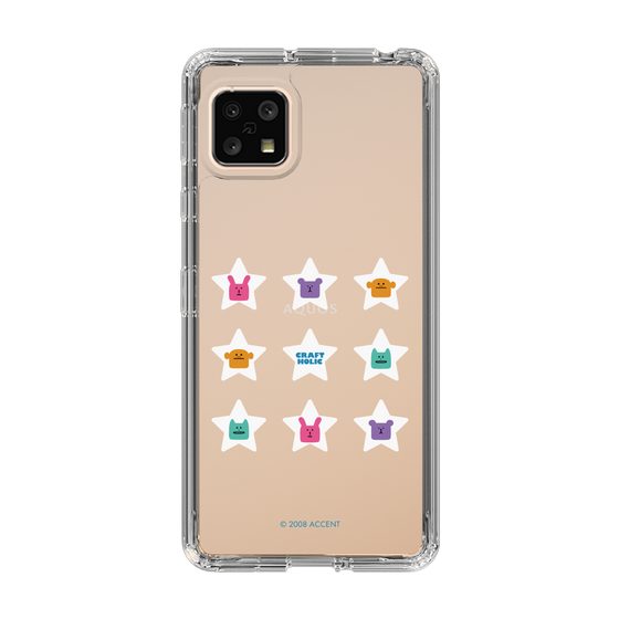 スリムプロテクションケース［ CRAFTHOLIC - Stars ］