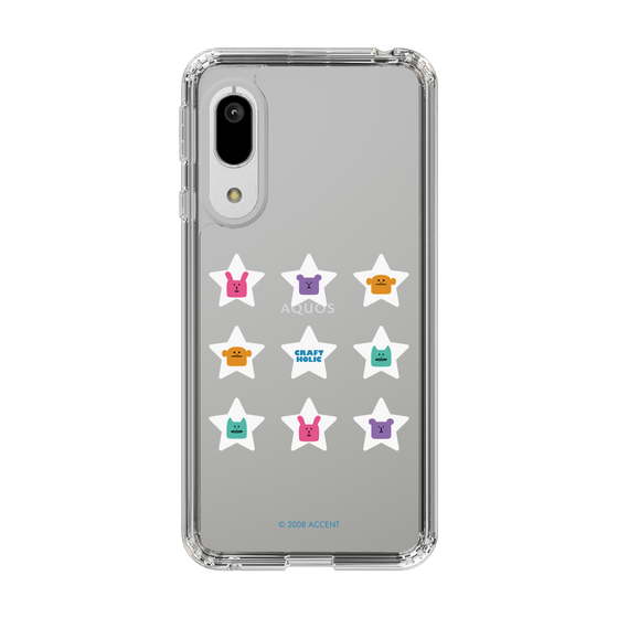 スリムプロテクションケース［ CRAFTHOLIC - Stars ］