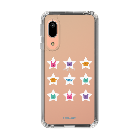 スリムプロテクションケース［ CRAFTHOLIC - Stars ］