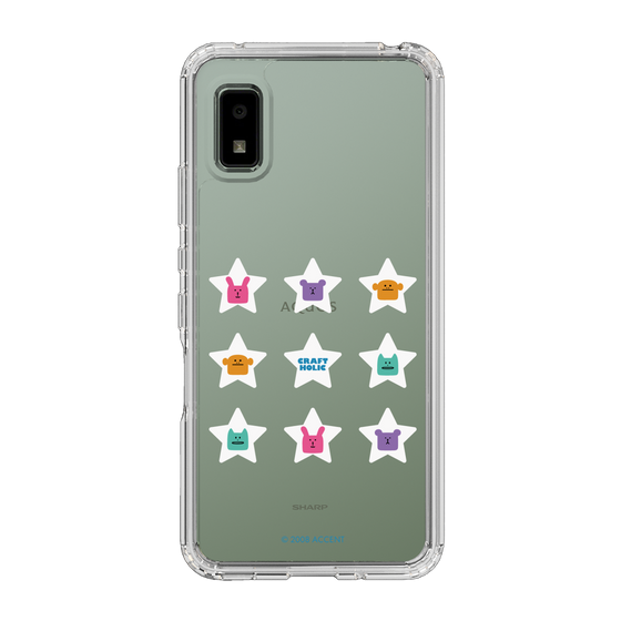 スリムプロテクションケース［ CRAFTHOLIC - Stars ］