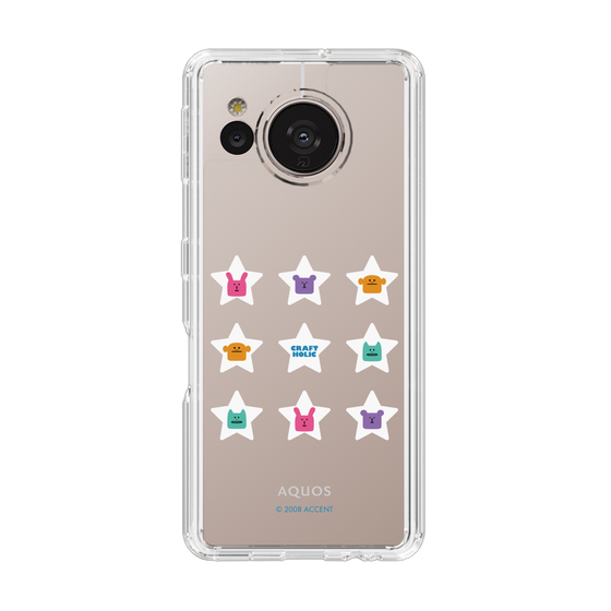 スリムプロテクションケース［ CRAFTHOLIC - Stars ］