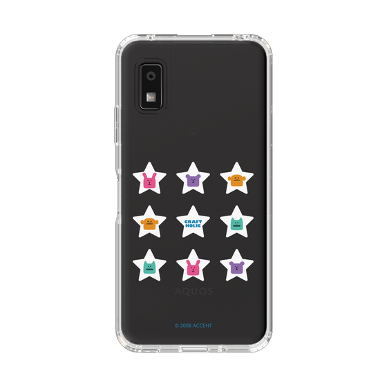 スリムプロテクションケース［ CRAFTHOLIC - Stars ］