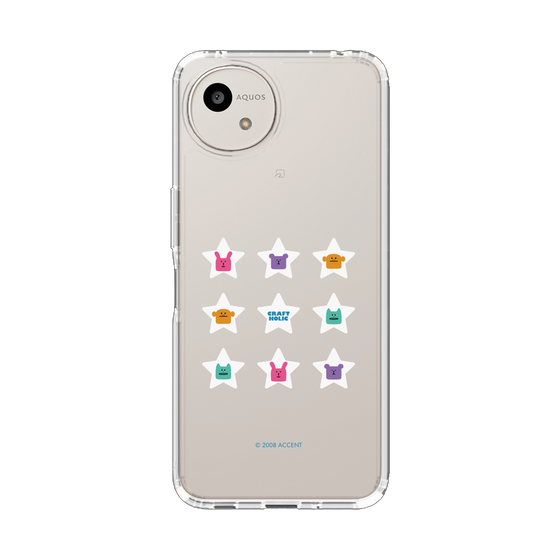 スリムプロテクションケース［ CRAFTHOLIC - Stars ］