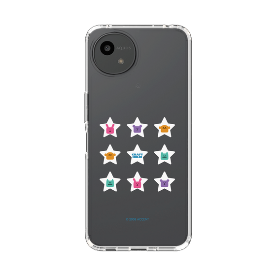 スリムプロテクションケース［ CRAFTHOLIC - Stars ］