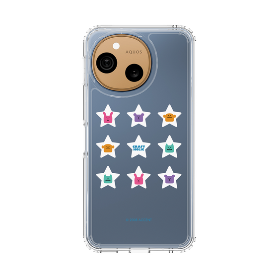 スリムプロテクションケース［ CRAFTHOLIC - Stars ］