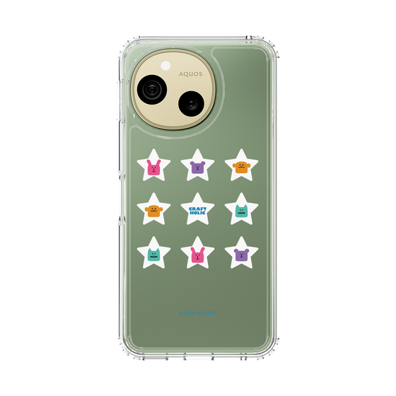 スリムプロテクションケース［ CRAFTHOLIC - Stars ］