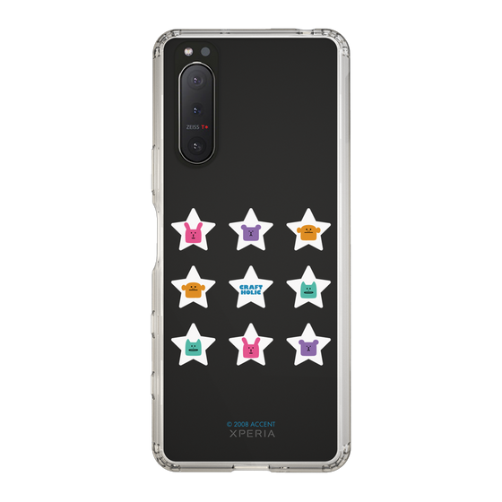 スリムプロテクションケース［ CRAFTHOLIC - Stars ］