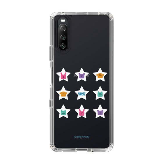 スリムプロテクションケース［ CRAFTHOLIC - Stars ］