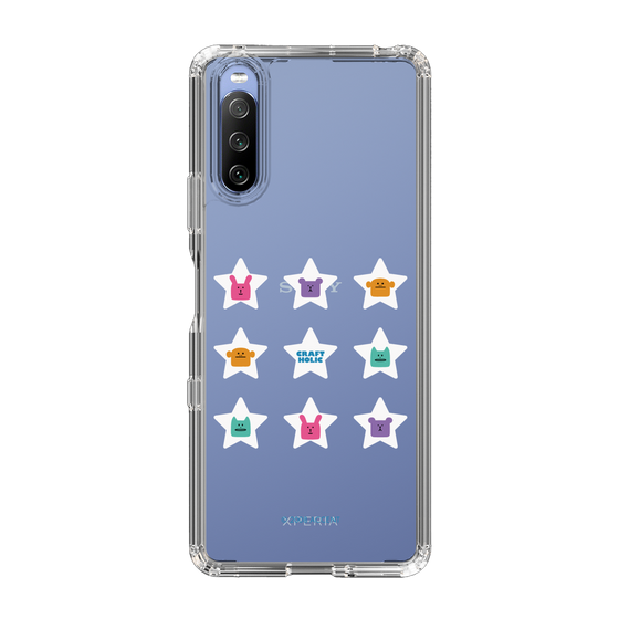 スリムプロテクションケース［ CRAFTHOLIC - Stars ］