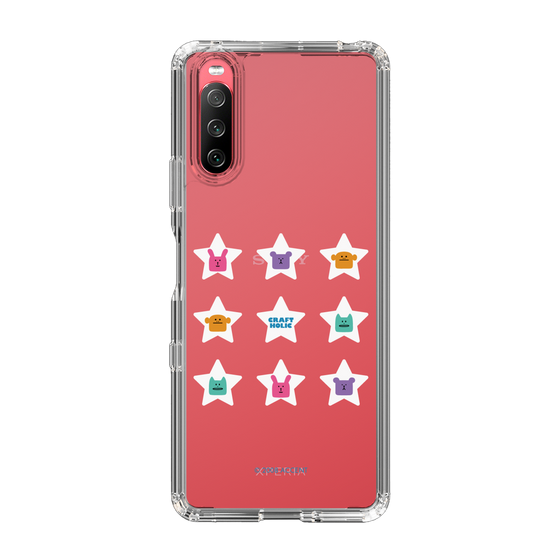 スリムプロテクションケース［ CRAFTHOLIC - Stars ］