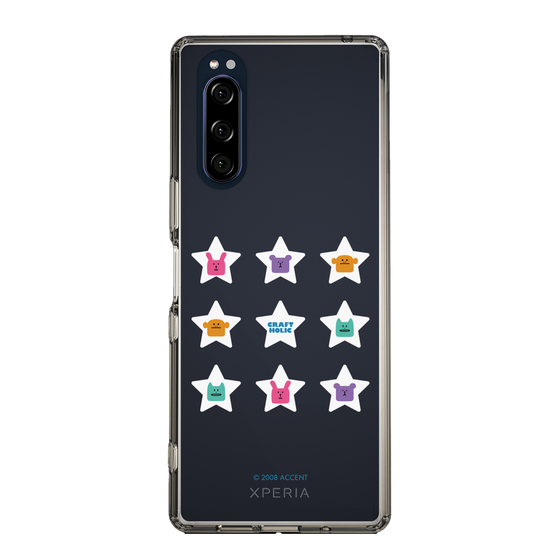 スリムプロテクションケース［ CRAFTHOLIC - Stars ］