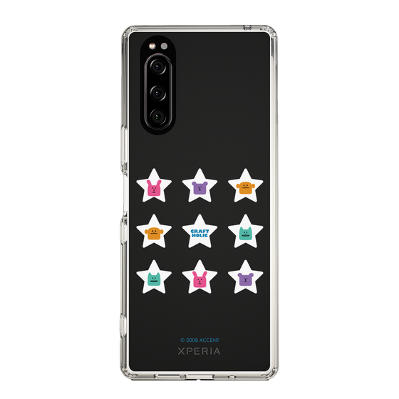 スリムプロテクションケース［ CRAFTHOLIC - Stars ］