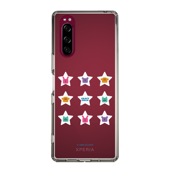 スリムプロテクションケース［ CRAFTHOLIC - Stars ］