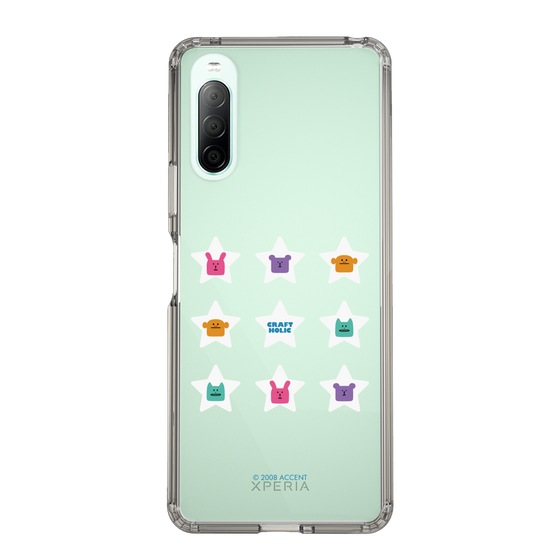スリムプロテクションケース［ CRAFTHOLIC - Stars ］