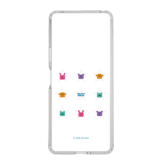 スリムプロテクションケース［ CRAFTHOLIC - Stars ］