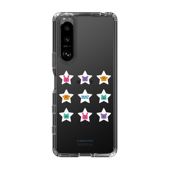 スリムプロテクションケース［ CRAFTHOLIC - Stars ］