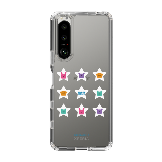 スリムプロテクションケース［ CRAFTHOLIC - Stars ］