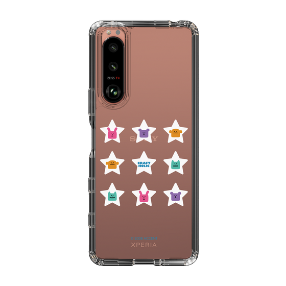 スリムプロテクションケース［ CRAFTHOLIC - Stars ］