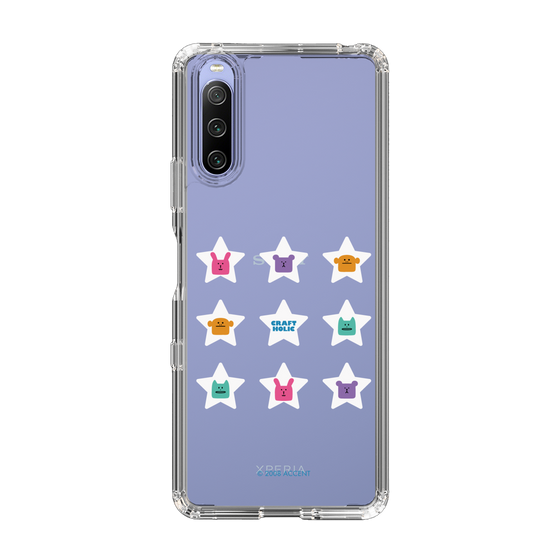 スリムプロテクションケース［ CRAFTHOLIC - Stars ］
