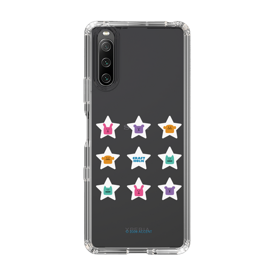 スリムプロテクションケース［ CRAFTHOLIC - Stars ］