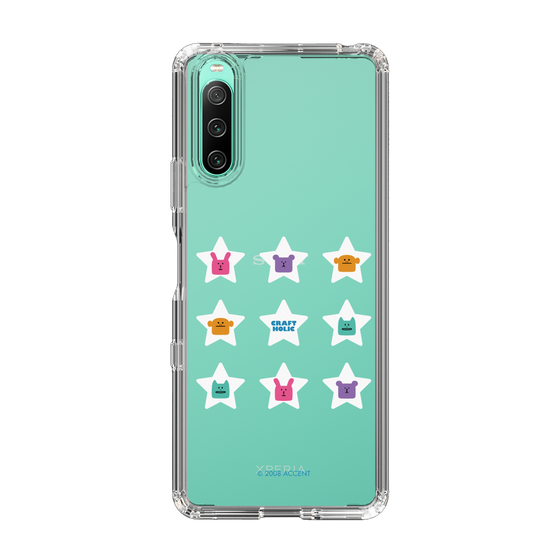 スリムプロテクションケース［ CRAFTHOLIC - Stars ］