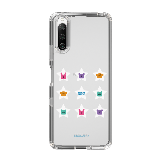 スリムプロテクションケース［ CRAFTHOLIC - Stars ］