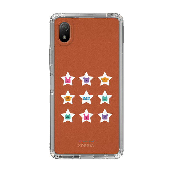 スリムプロテクションケース［ CRAFTHOLIC - Stars ］