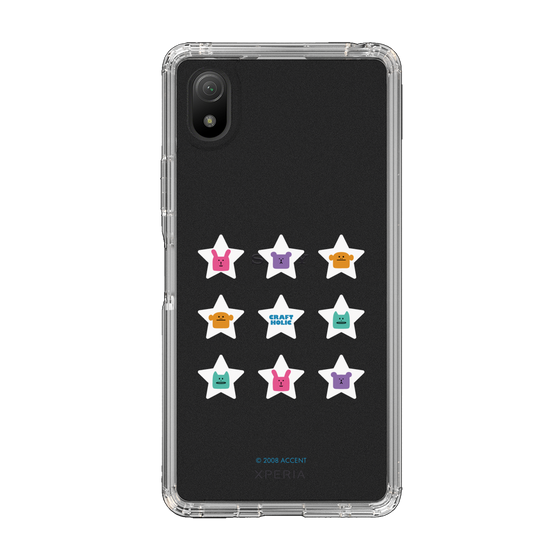 スリムプロテクションケース［ CRAFTHOLIC - Stars ］