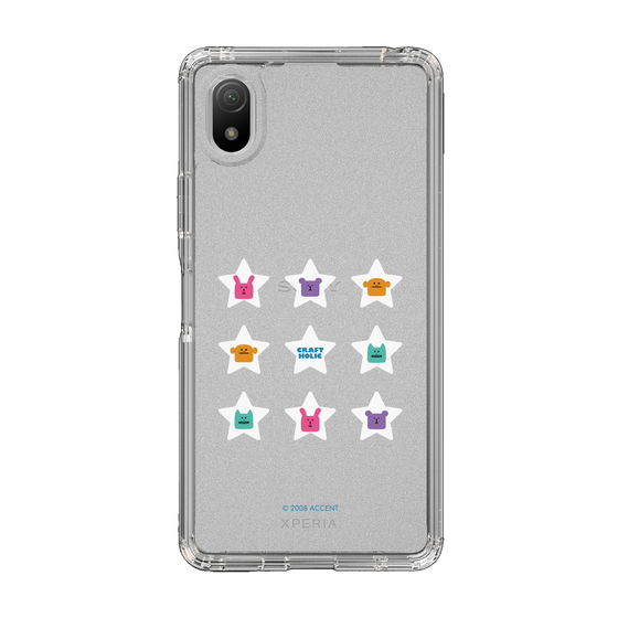 スリムプロテクションケース［ CRAFTHOLIC - Stars ］