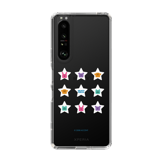 スリムプロテクションケース［ CRAFTHOLIC - Stars ］