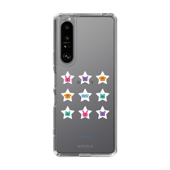 スリムプロテクションケース［ CRAFTHOLIC - Stars ］