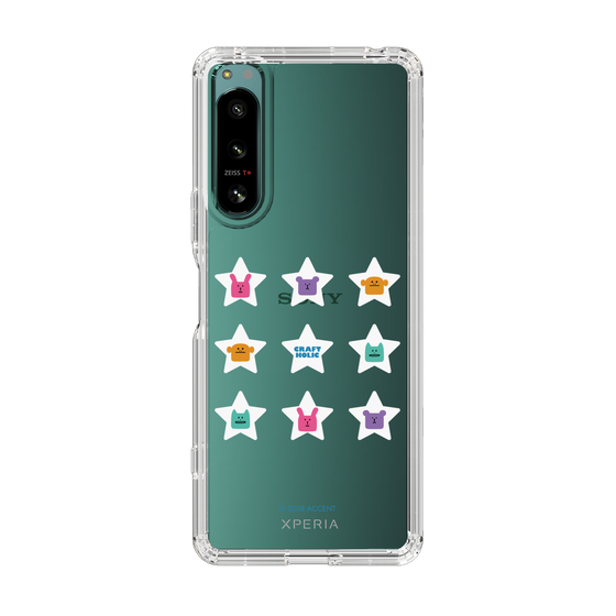 スリムプロテクションケース［ CRAFTHOLIC - Stars ］
