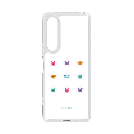 スリムプロテクションケース［ CRAFTHOLIC - Stars ］