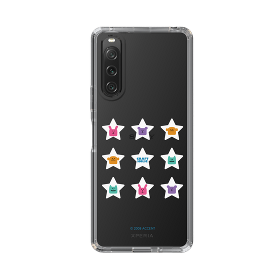 スリムプロテクションケース［ CRAFTHOLIC - Stars ］