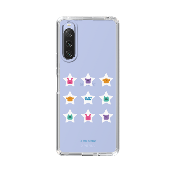 スリムプロテクションケース［ CRAFTHOLIC - Stars ］