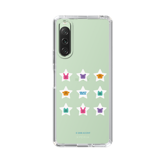 スリムプロテクションケース［ CRAFTHOLIC - Stars ］