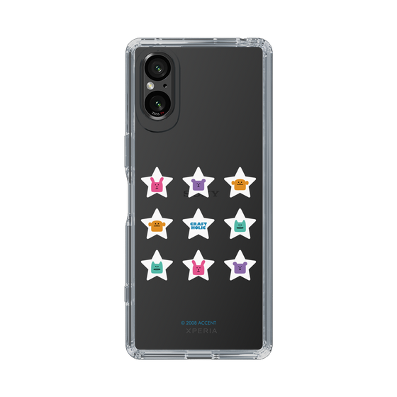 スリムプロテクションケース［ CRAFTHOLIC - Stars ］