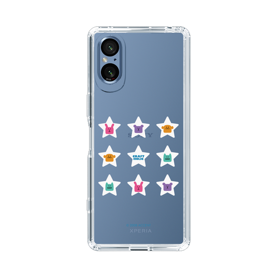 スリムプロテクションケース［ CRAFTHOLIC - Stars ］