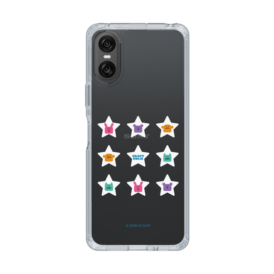 スリムプロテクションケース［ CRAFTHOLIC - Stars ］