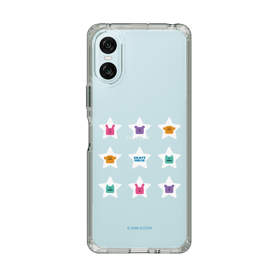 スリムプロテクションケース［ CRAFTHOLIC - Stars ］