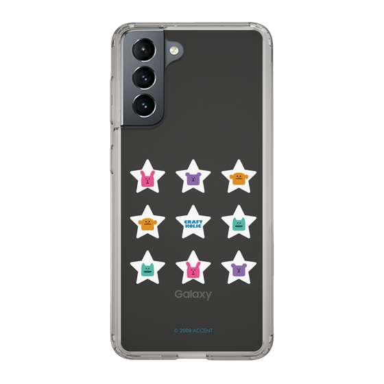 スリムプロテクションケース［ CRAFTHOLIC - Stars ］