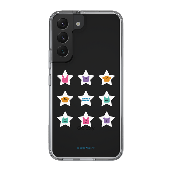 スリムプロテクションケース［ CRAFTHOLIC - Stars ］