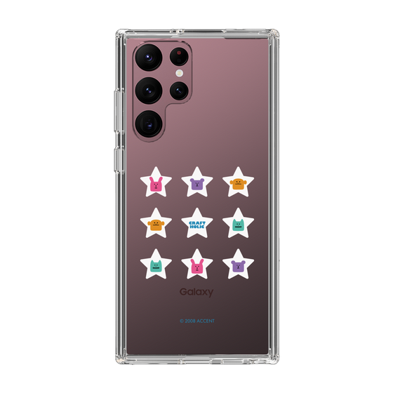 スリムプロテクションケース［ CRAFTHOLIC - Stars ］